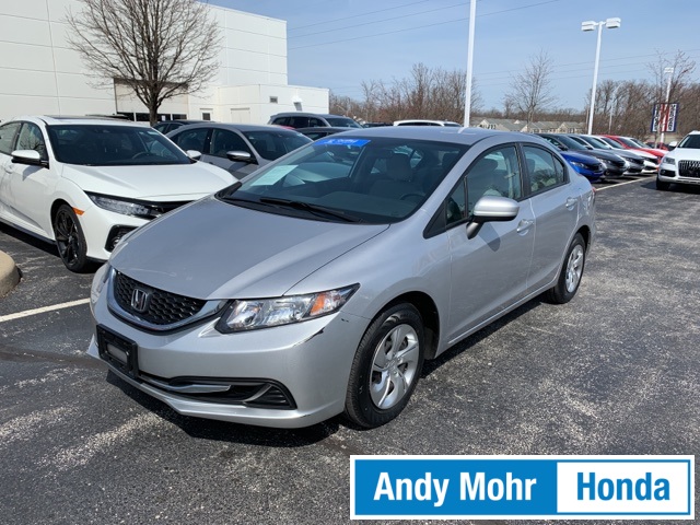 Certified Pre Owned 2015 Honda Civic Lx For Sale Bloomington In